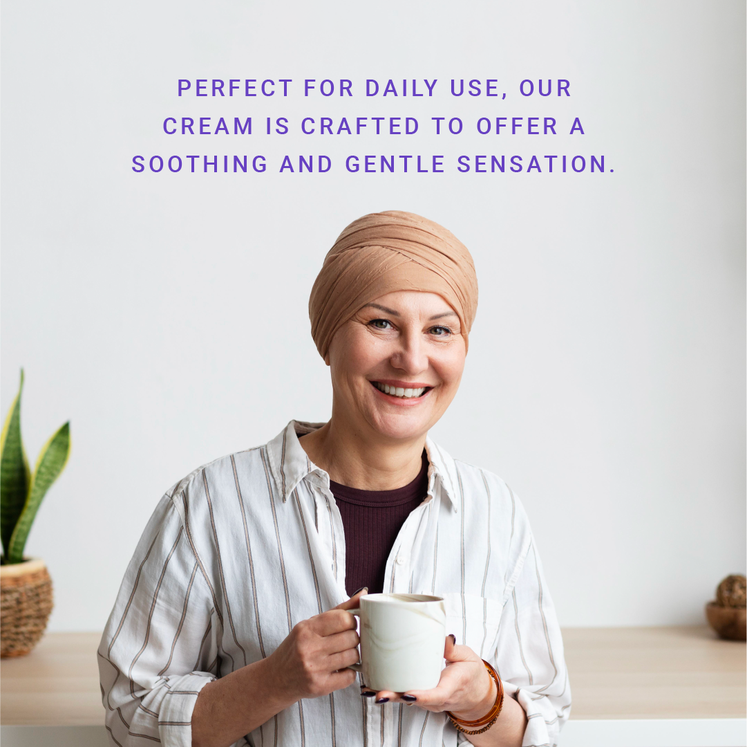 Crème corporelle oncologique aux plantes