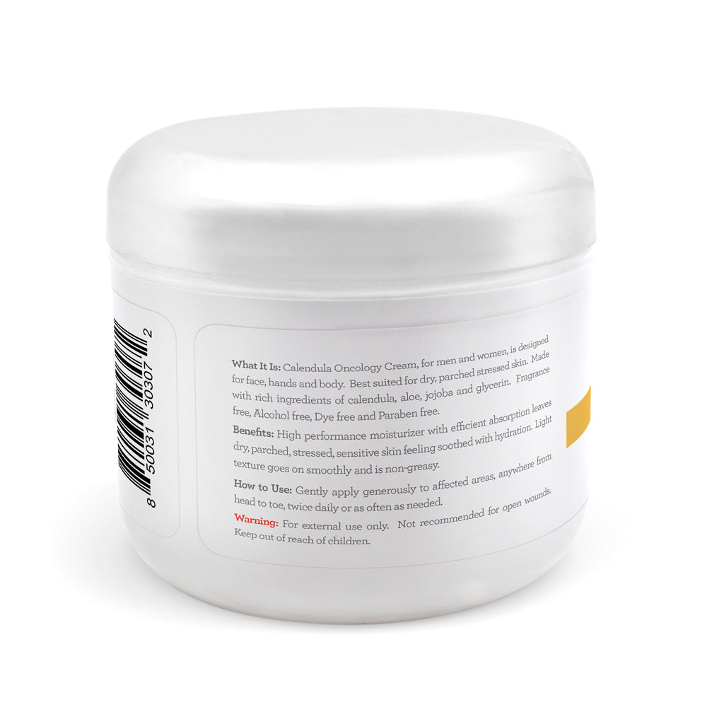 Oncology Calendula Cream Face & Body. 4 oz Jar