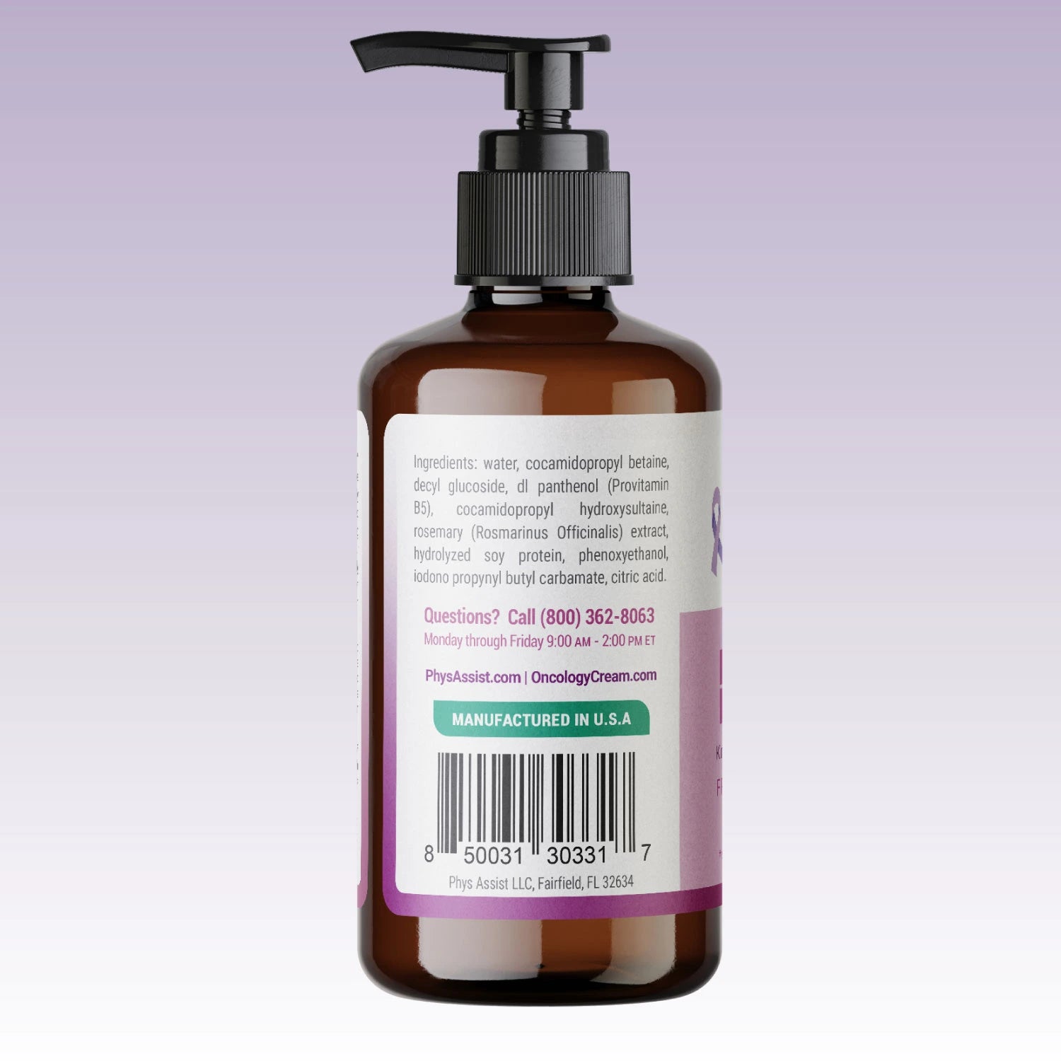 PhysAssist Oncology™ Delicate Shampoo, 8 oz Bottle