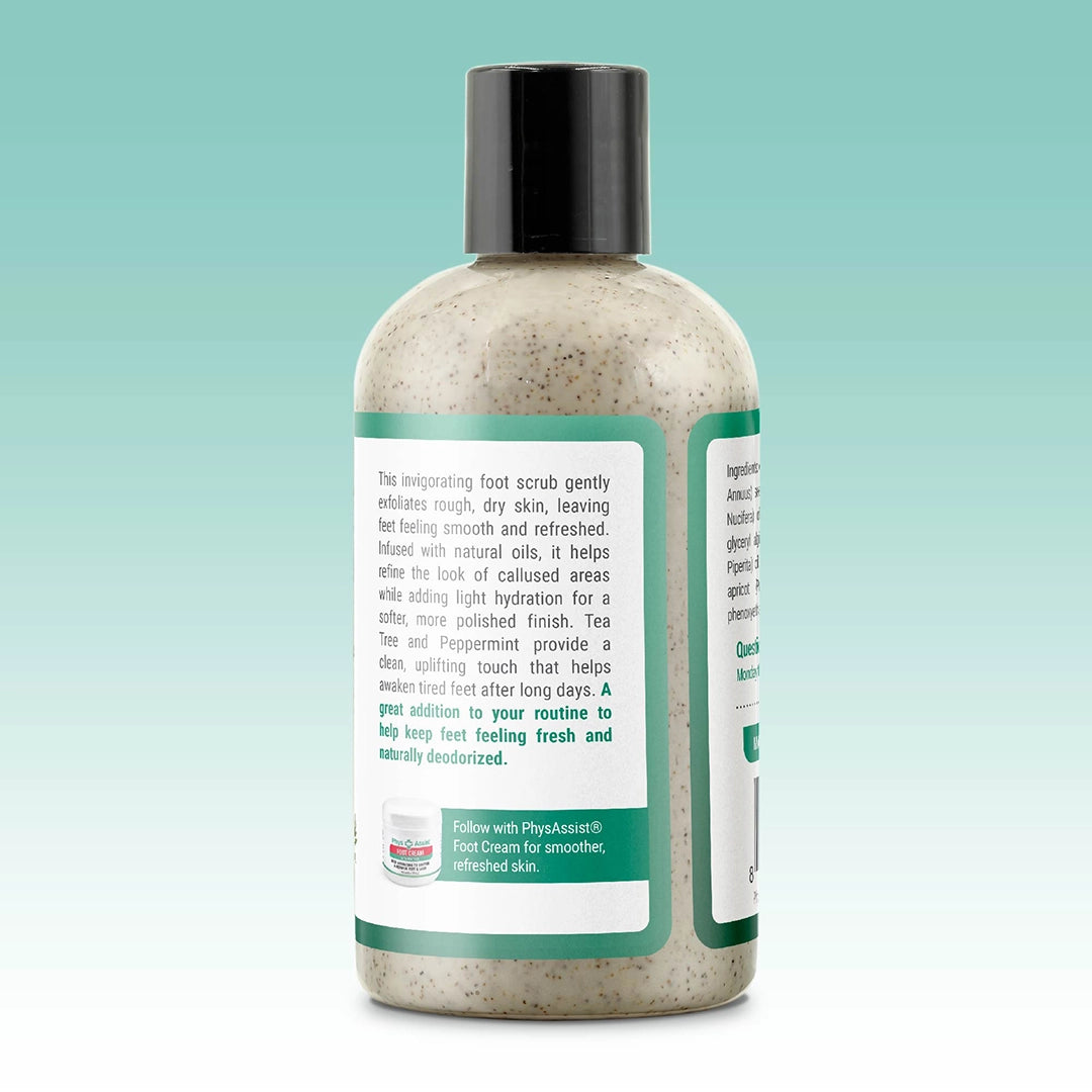 PhysAssist® Foot Scrub, 8 oz Bottle