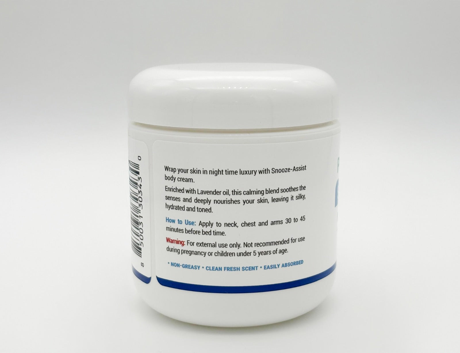 Snooze-Assist Body Cream - 6 oz
