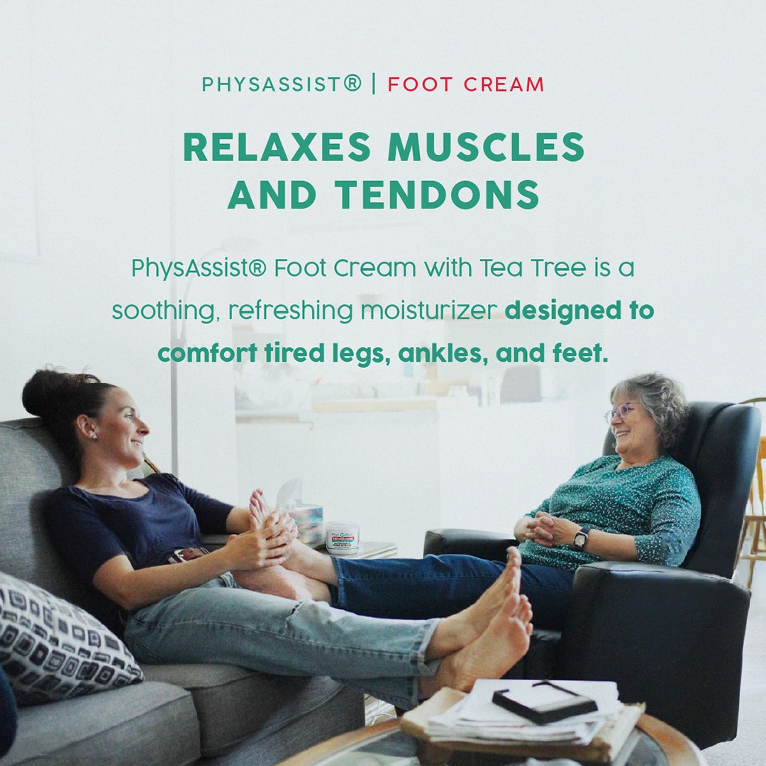 Crème apaisante pour les pieds et les jambes