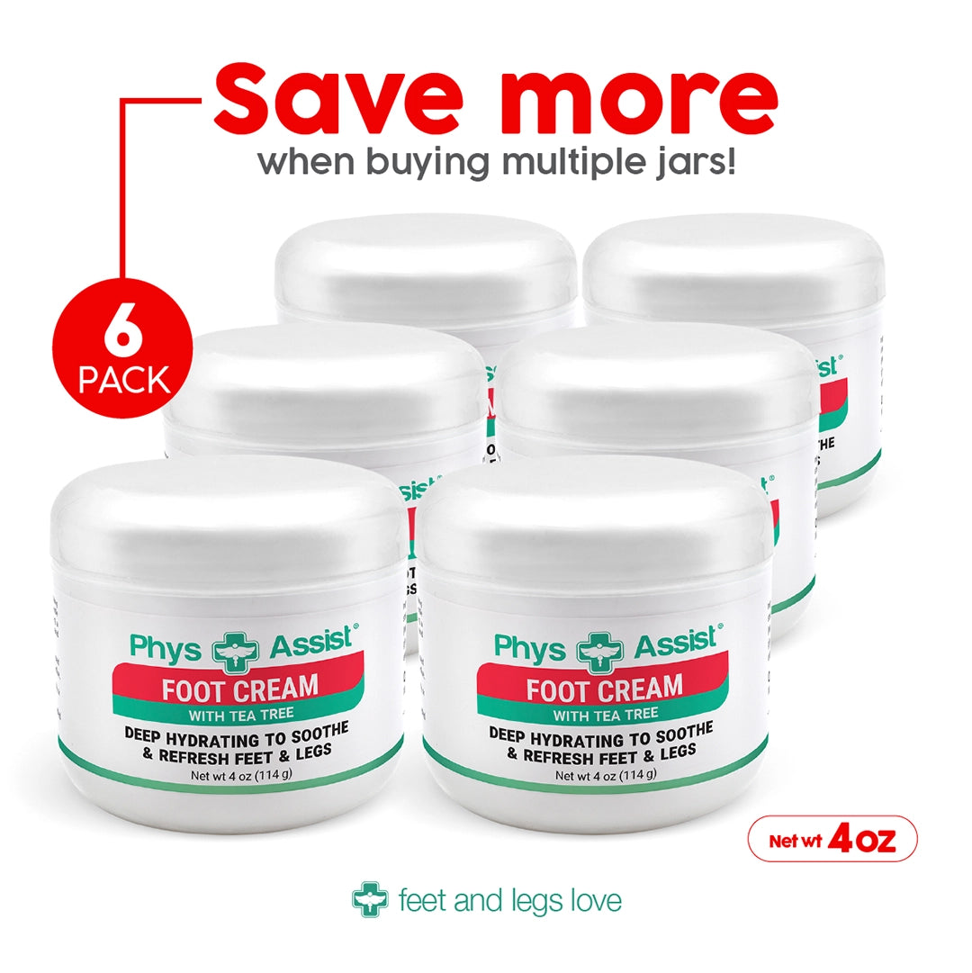 Crème apaisante pour les pieds et les jambes
