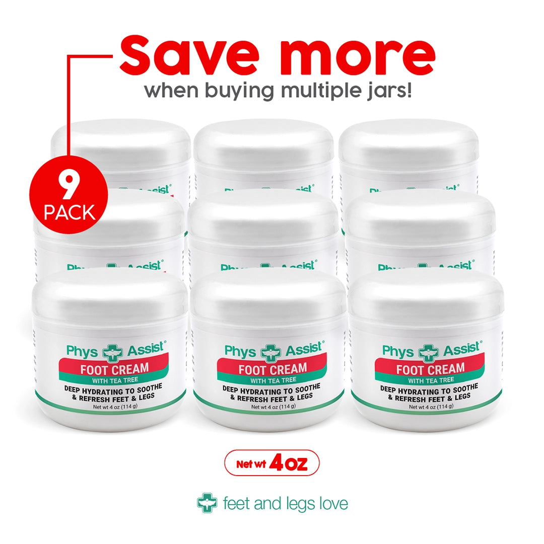 Crema calmante para pies y piernas