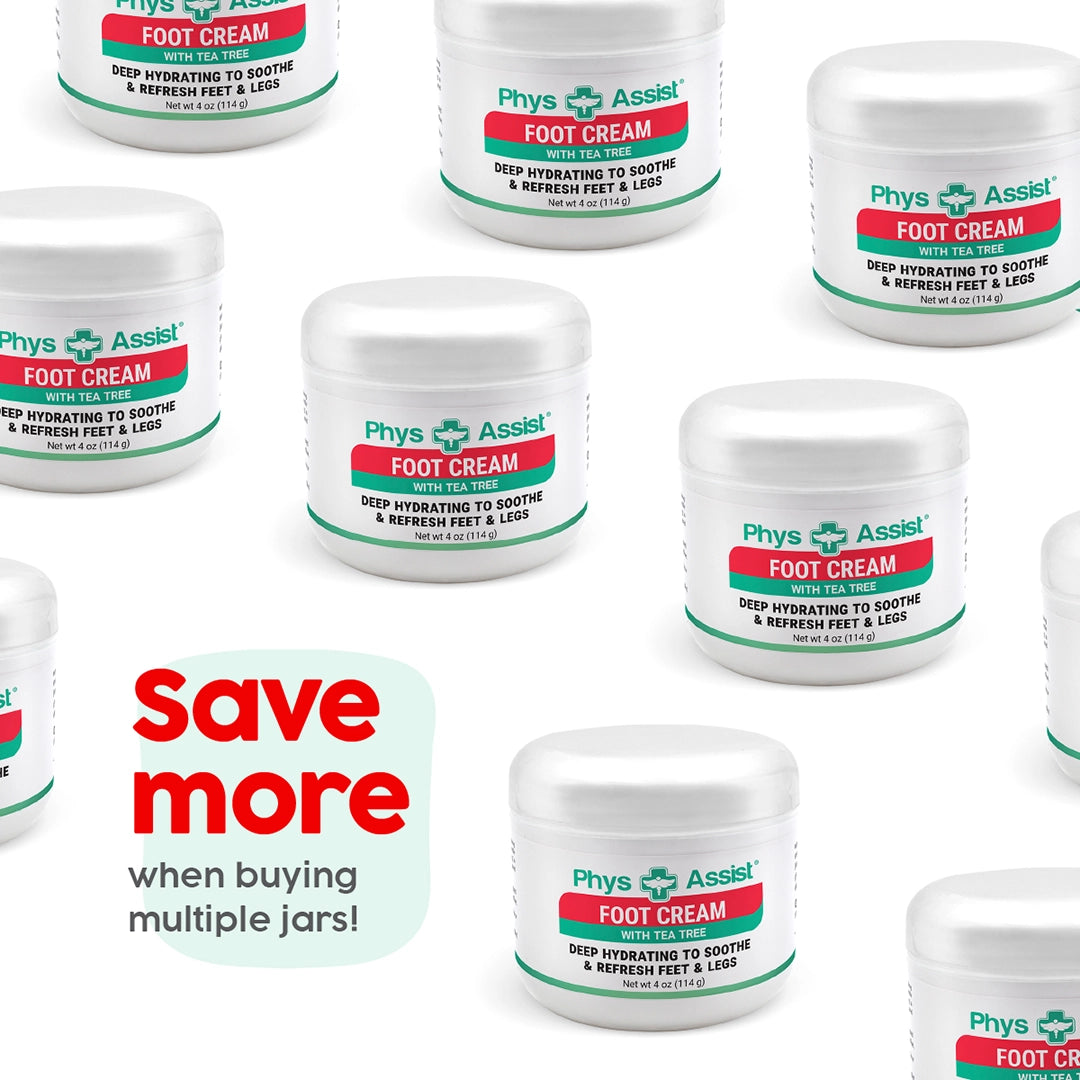 Crema calmante para pies y piernas