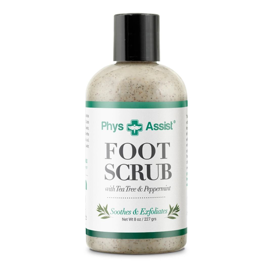 PhysAssist® Foot Scrub, 8 oz Bottle