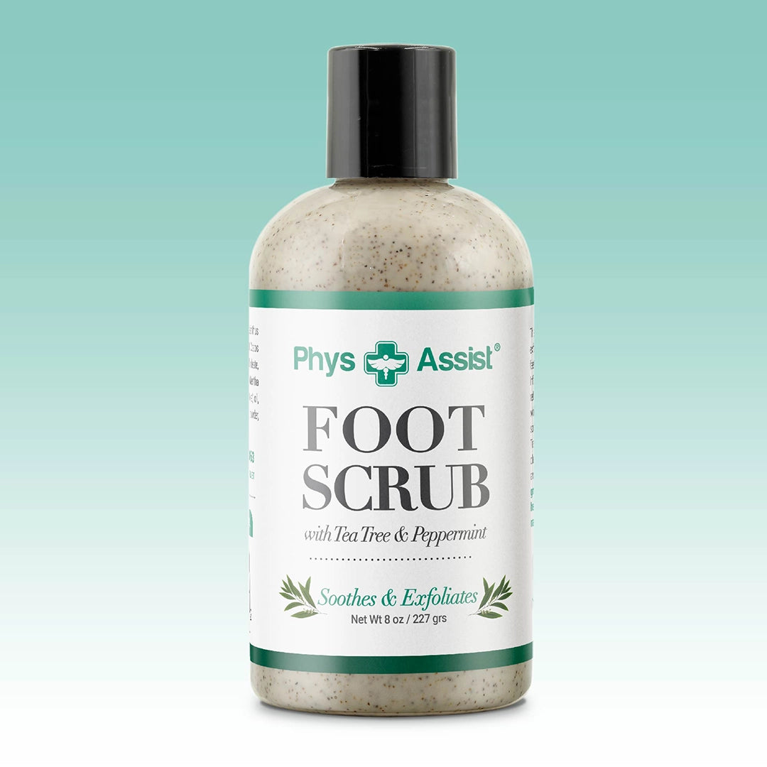 PhysAssist® Foot Scrub, 8 oz Bottle