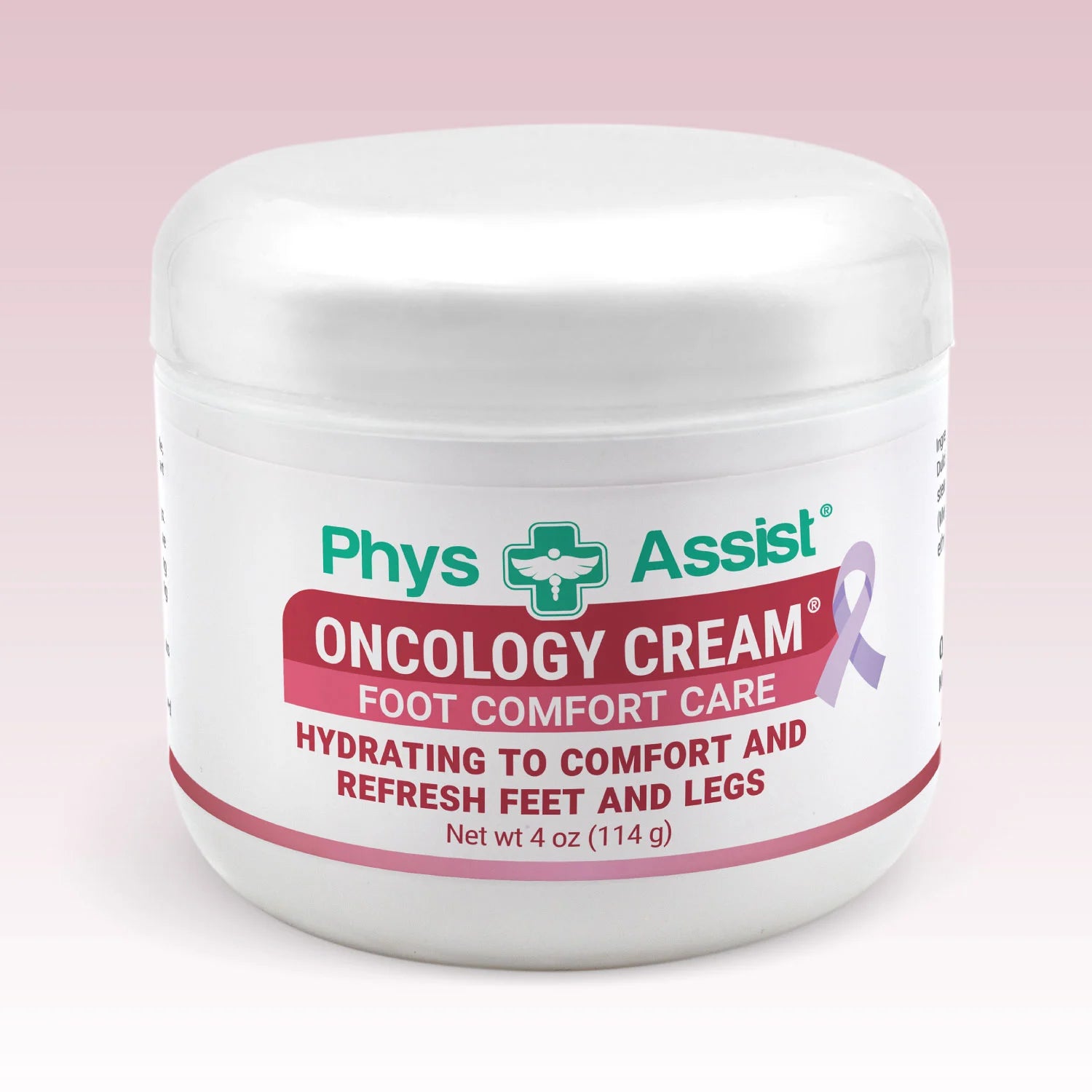 PhysAssist® Oncology Cream® Foot Support, 4 oz jar