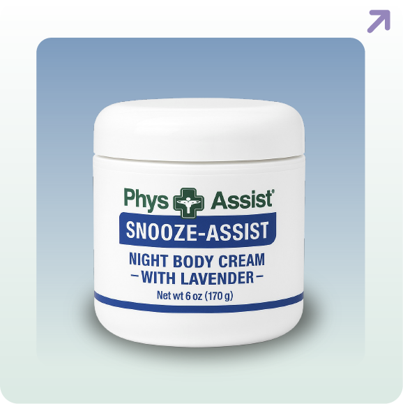 Snooze-Assist Body Cream - 6 oz