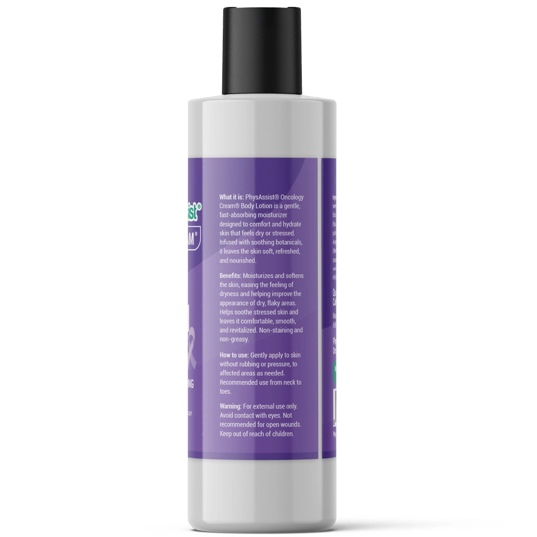 PhysAssist ® Oncology Cream ® Body Lotion With Botanicals, 6 oz bottle