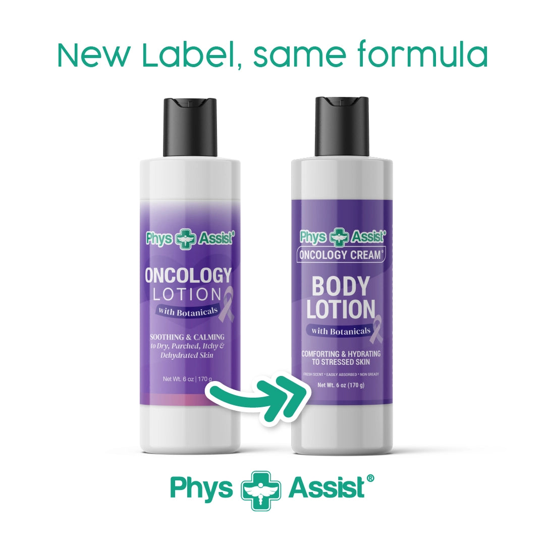 PhysAssist ® Oncology Cream ® Body Lotion With Botanicals, 6 oz bottle