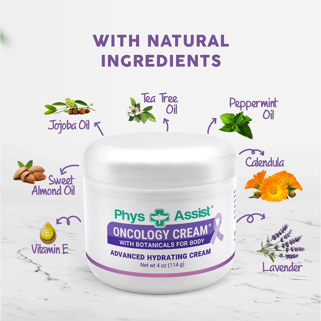 PhysAssist ® Oncology Cream ® with Botanicals for Body, 4 oz jar