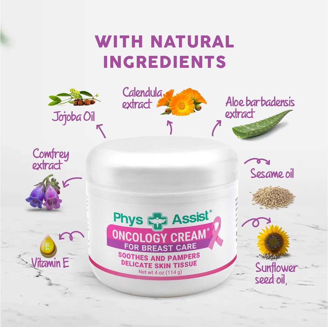 PhysAssist® Oncology Cream® Foot Support, 4 oz jar