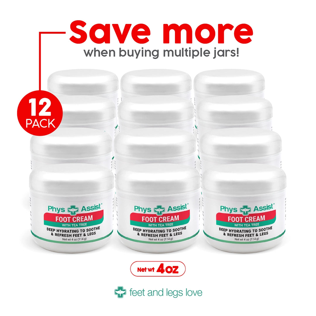 Crema calmante para pies y piernas