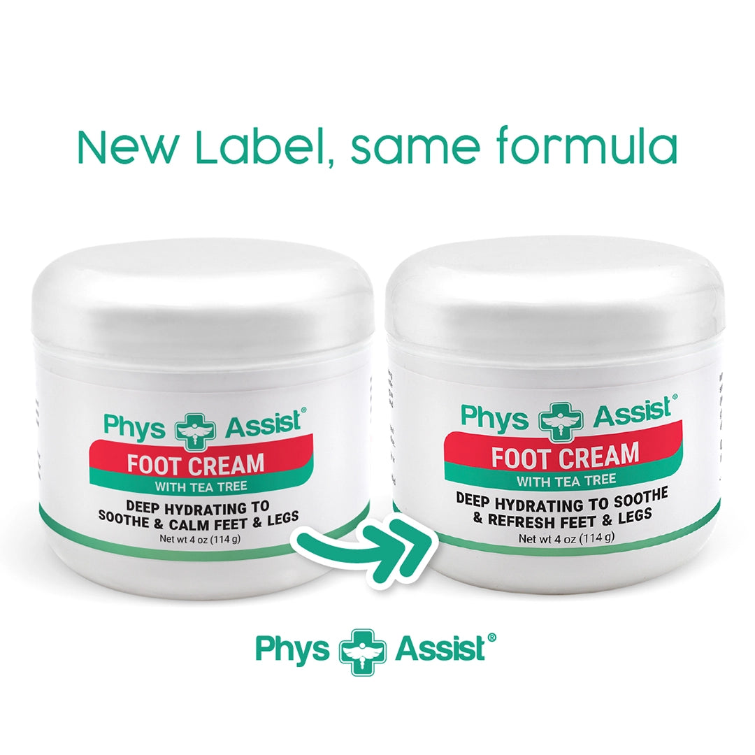 Crema calmante para pies y piernas