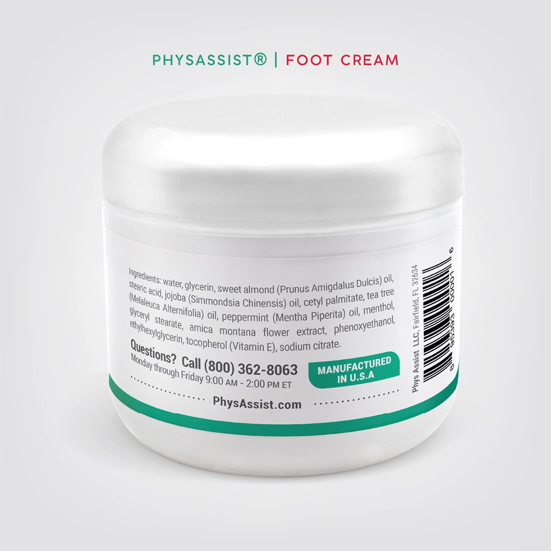 Crema calmante para pies y piernas