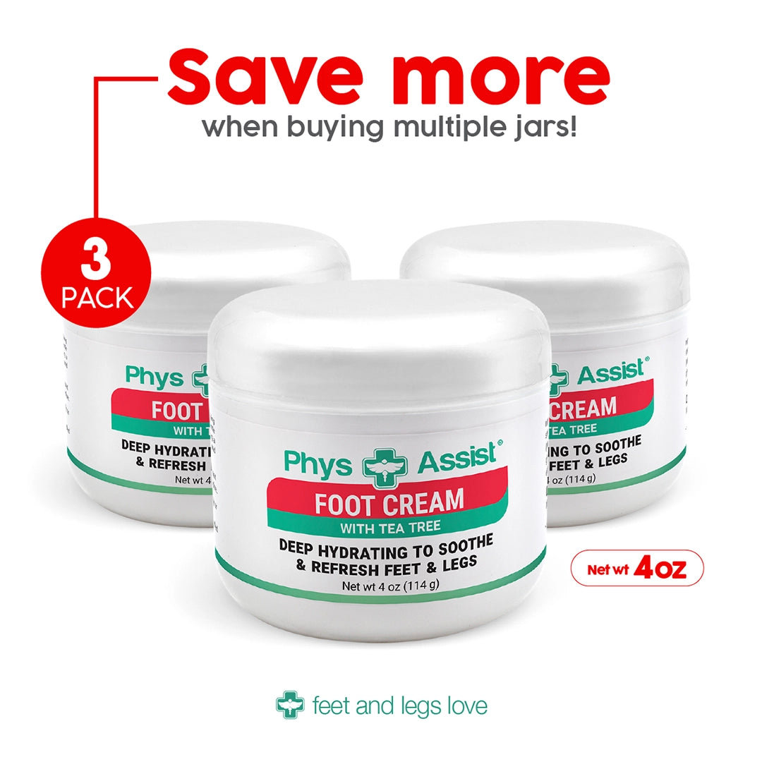 Crema calmante para pies y piernas