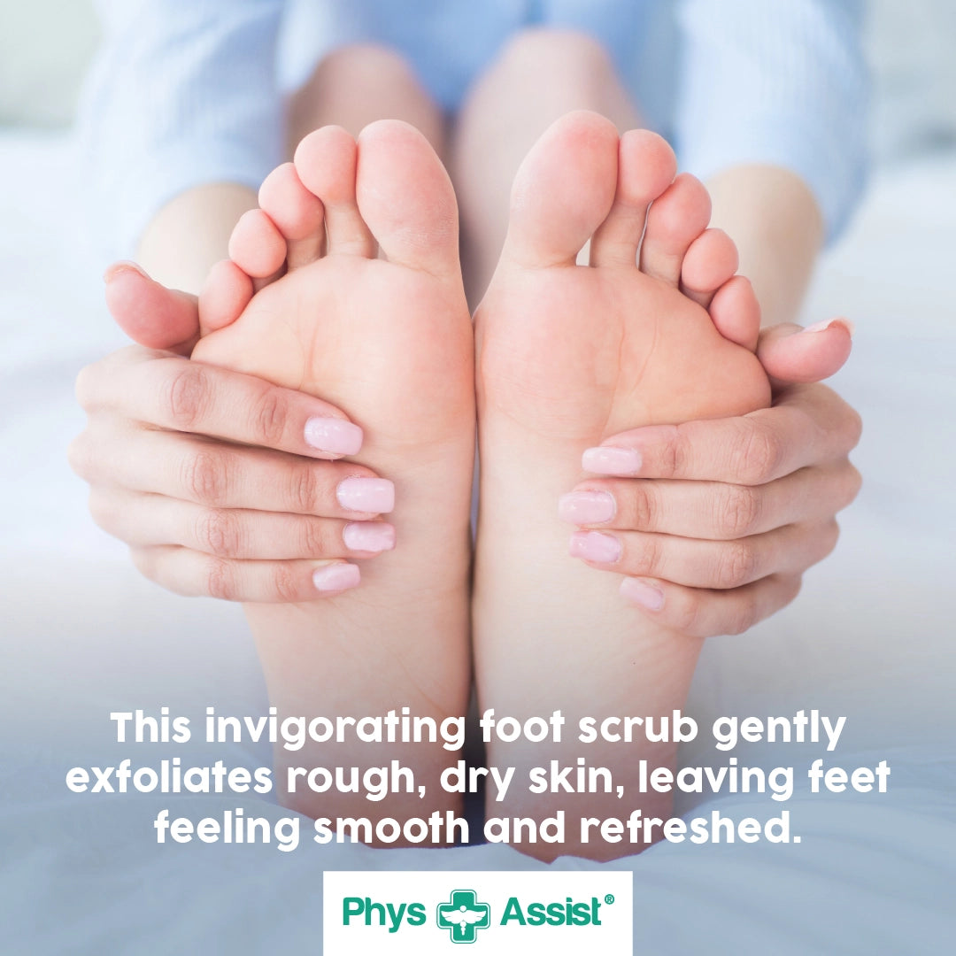 PhysAssist® Foot Scrub, 8 oz Bottle