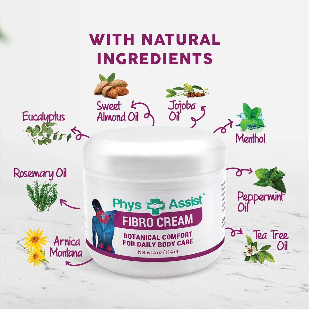 PhysAssist® Fibromyalgia Cream, 4 oz jar