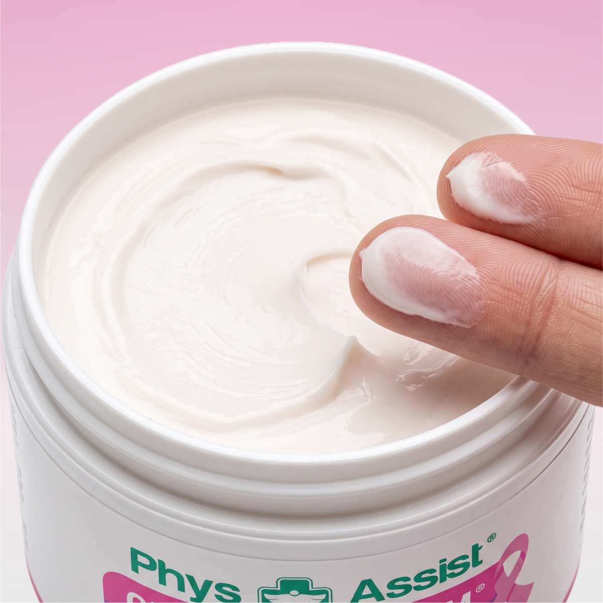 PhysAssist Oncology Breast Care Cream – Comforting Hydration for Delicate Skin – 4 oz Jar