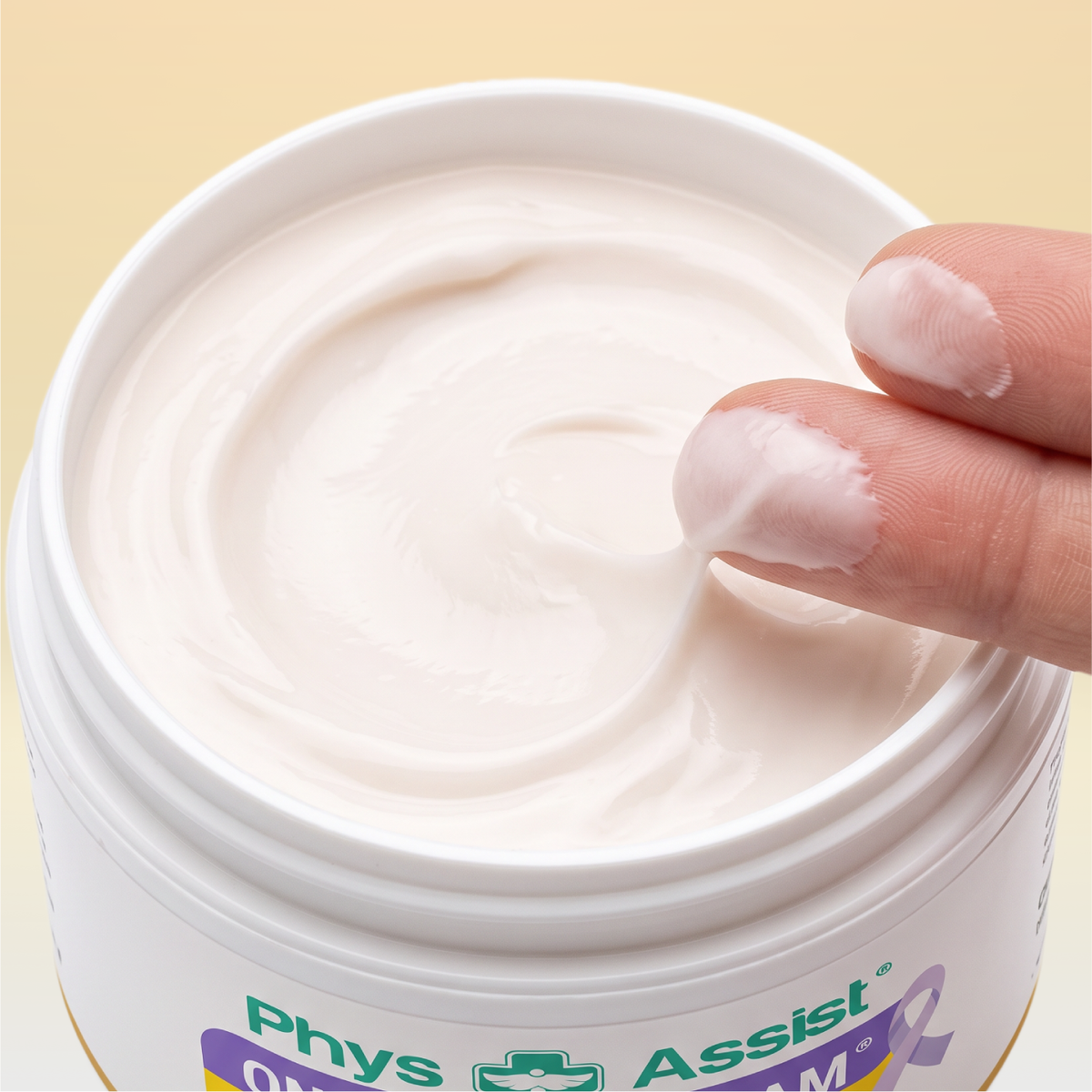 PhysAssist Oncology Calendula & Aloe Cream – Nourishing Face & Body Moisturizer – 4 oz Jar