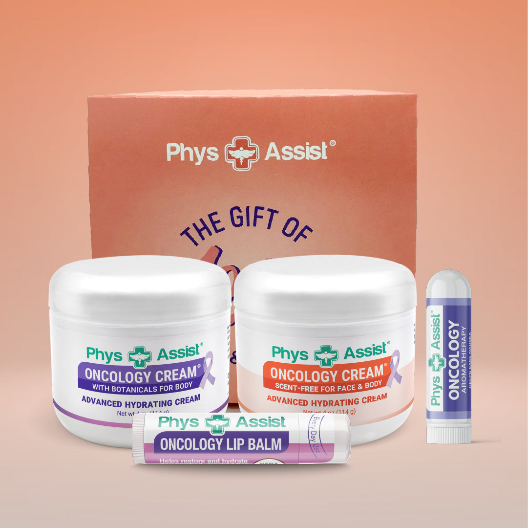 Comfort kit for Chemo & Radio Patient The Gift of Love, Faith & Support.